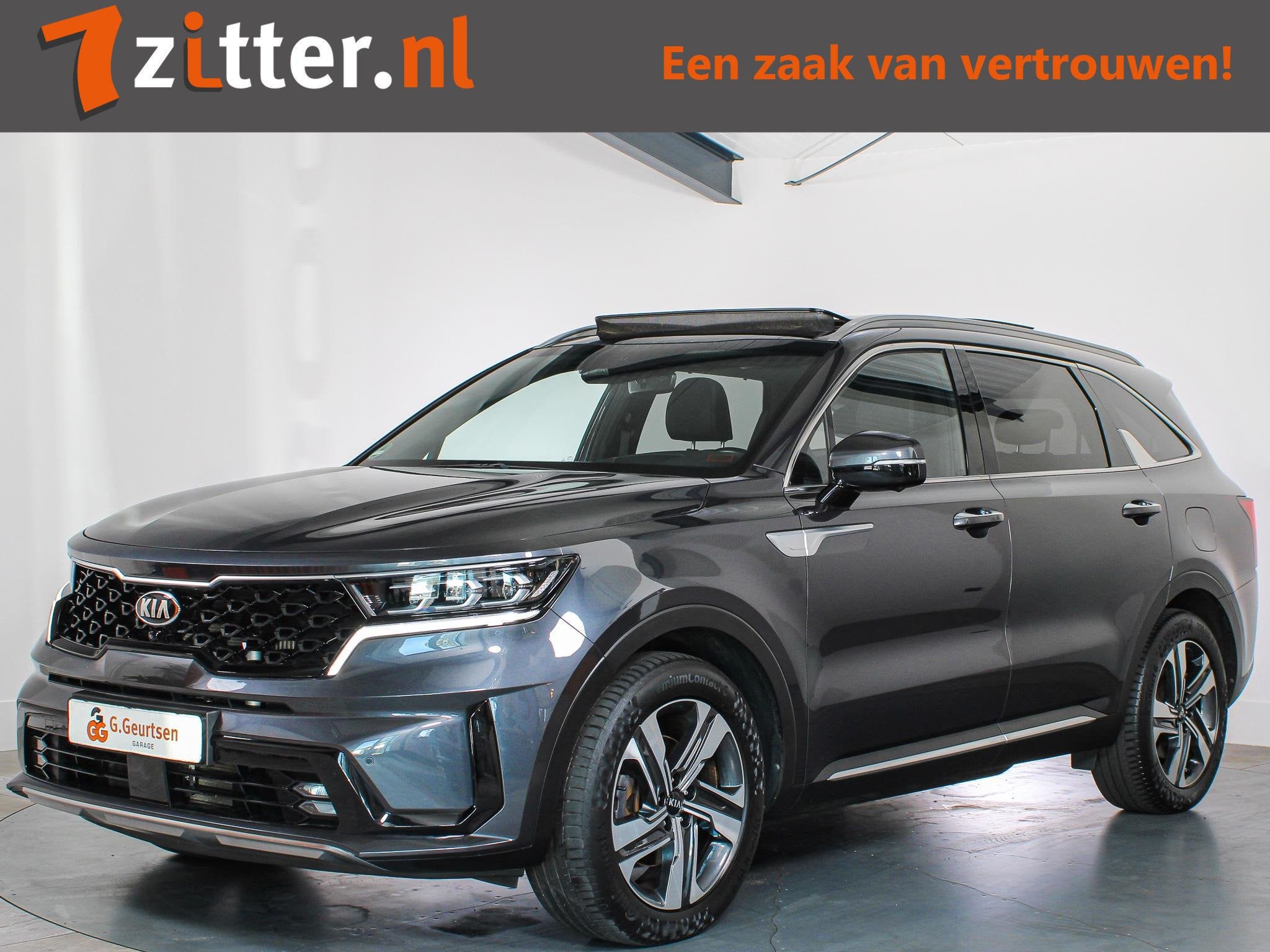 Kia Sorento 1.6 T-GDI Plug-in Hybrid 4WD ExecutiveLine 7-Per, Auto's, Kia, Automaat, 14 kWh, Gebruikt, 4 cilinders