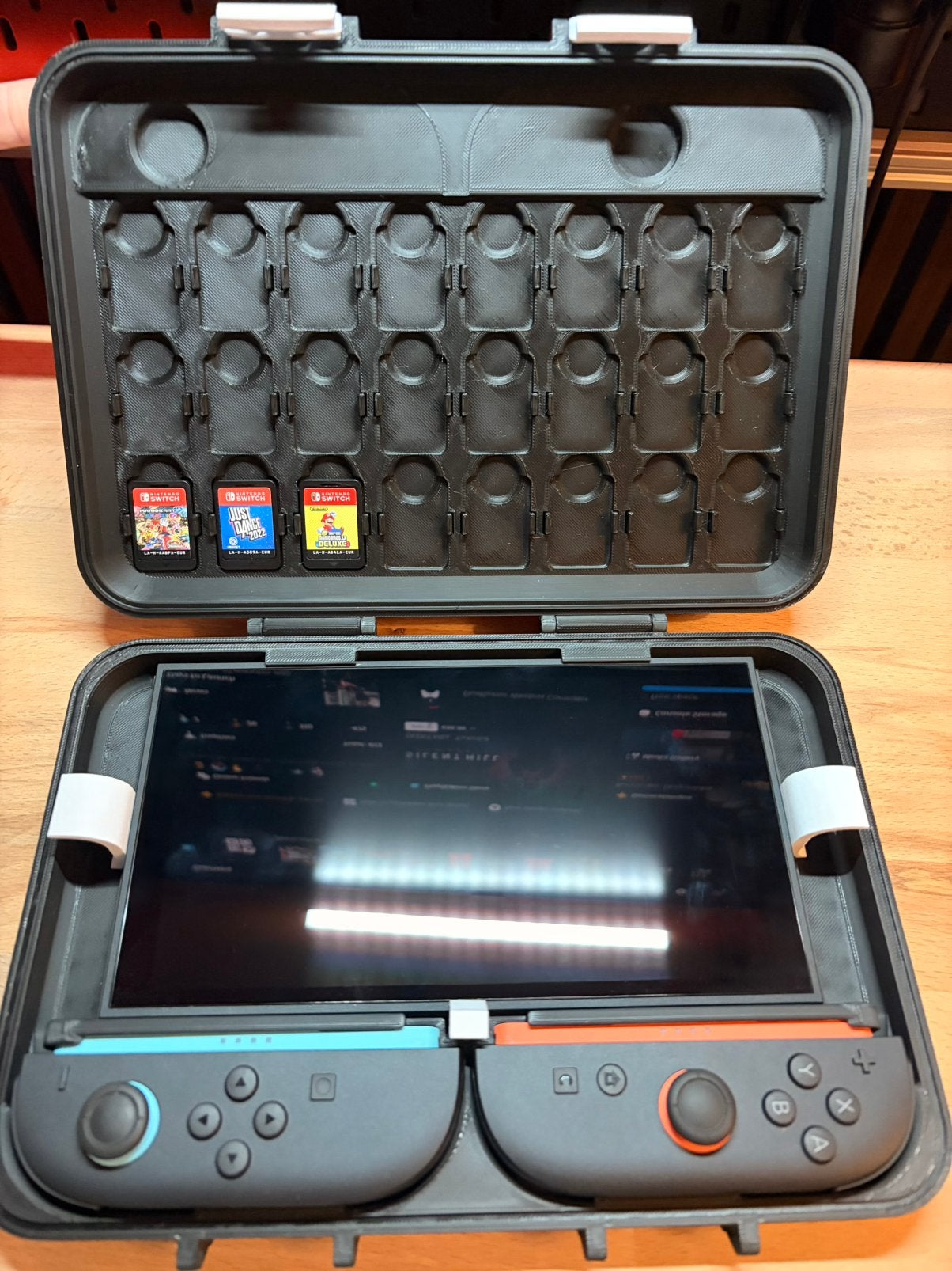 Nintendo switch met games/controller/case, Spelcomputers en Games, 3 spelers of meer, Ophalen, Zo goed als nieuw, Vanaf 3 jaar