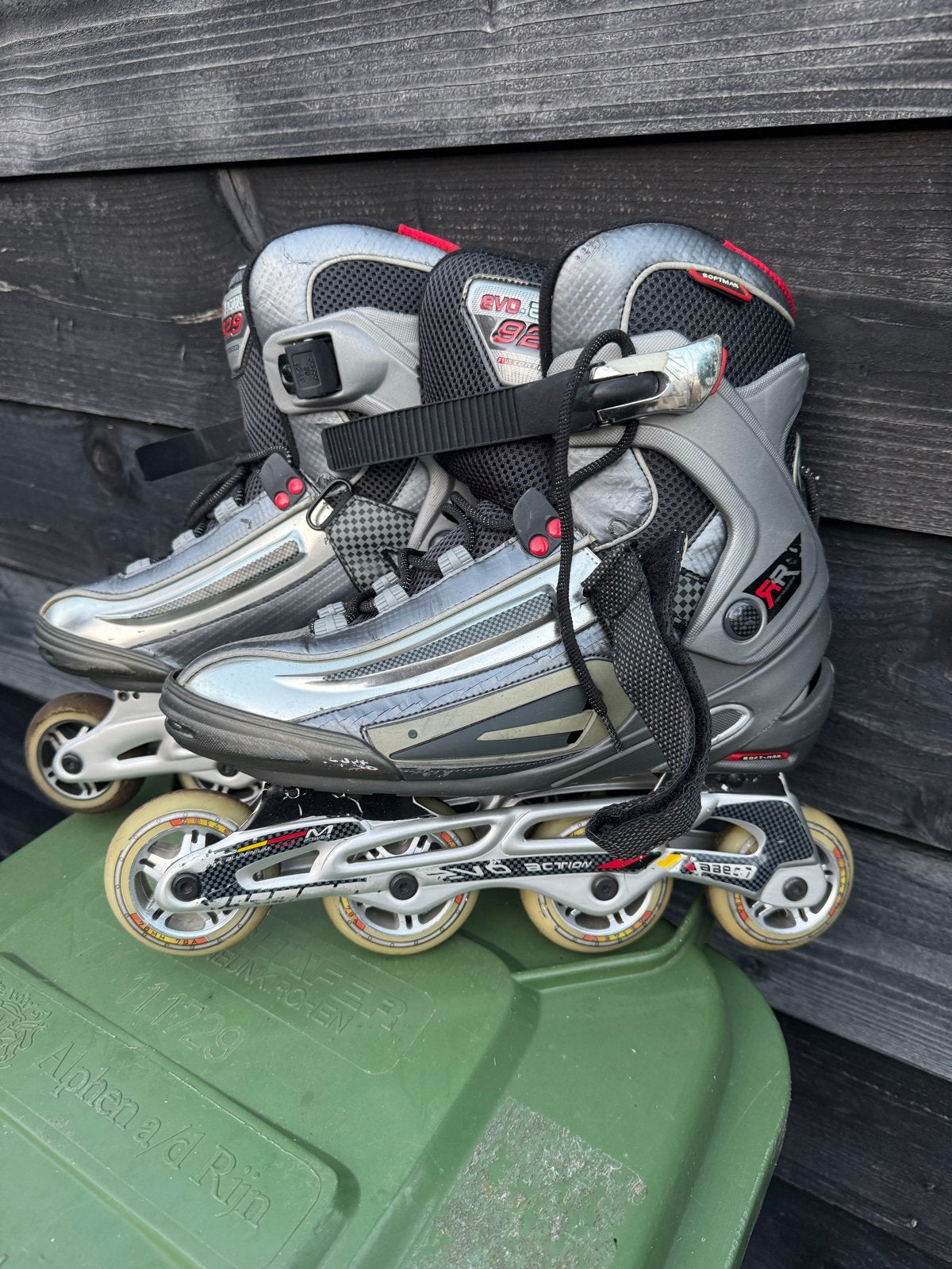 Powerslide Inline Skates - Maat 43, Sport en Fitness, Skeelers, Ophalen, Gebruikt, Heren, Inline skates 4 wielen