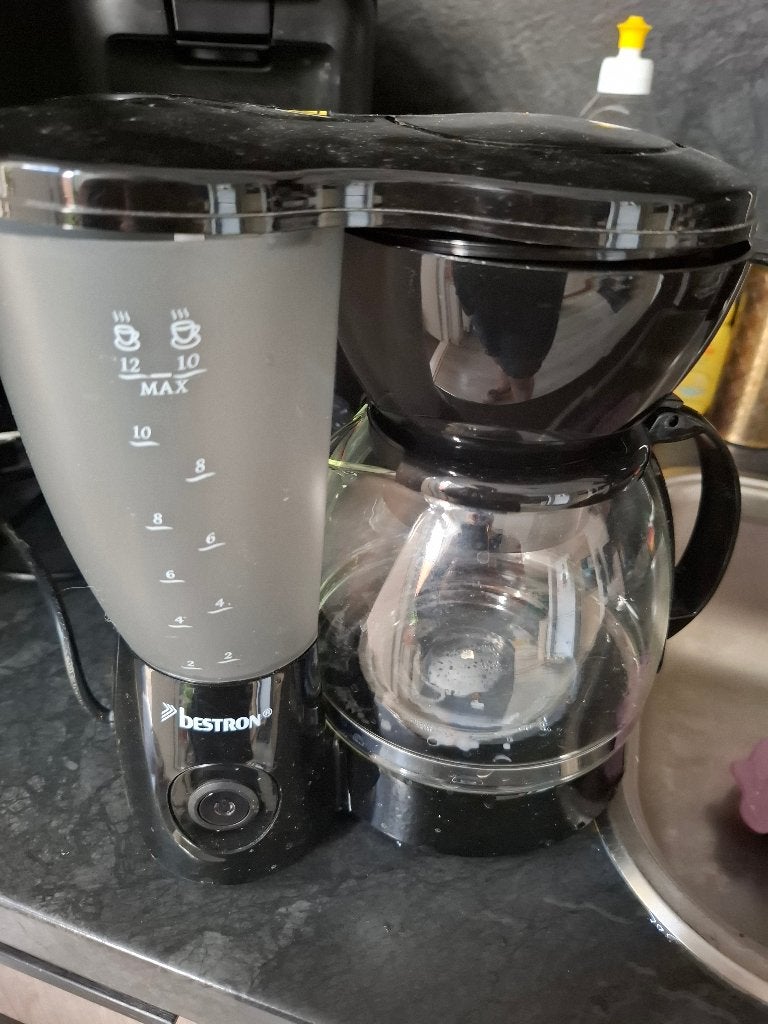 Bestron filter koffiezetapparaat ongebruikt, 10 kopjes of meer, Gemalen koffie, Ophalen of Verzenden, Koffiemachine