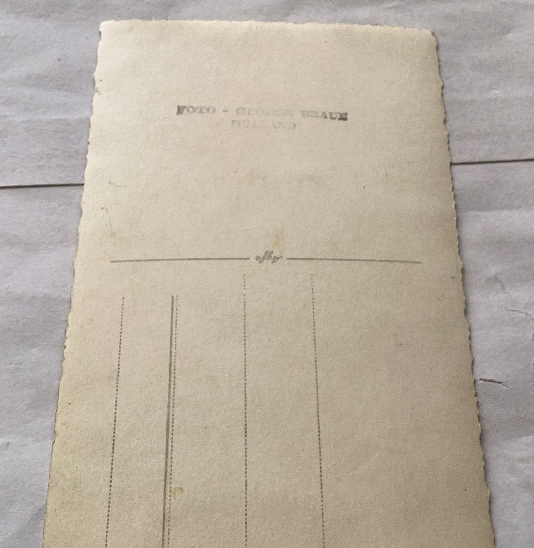 Vrouw echte fotokaart jaren 30 -40, Ophalen of Verzenden, Voor 1940, Zo goed als nieuw