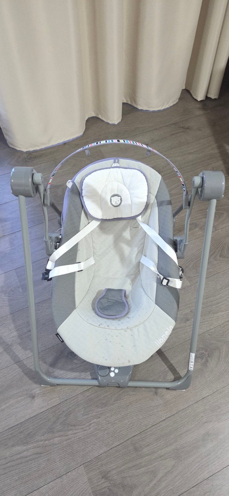 Lionelo Wippertje/Schommelstoel voor baby's, Ophalen, Zo goed als nieuw