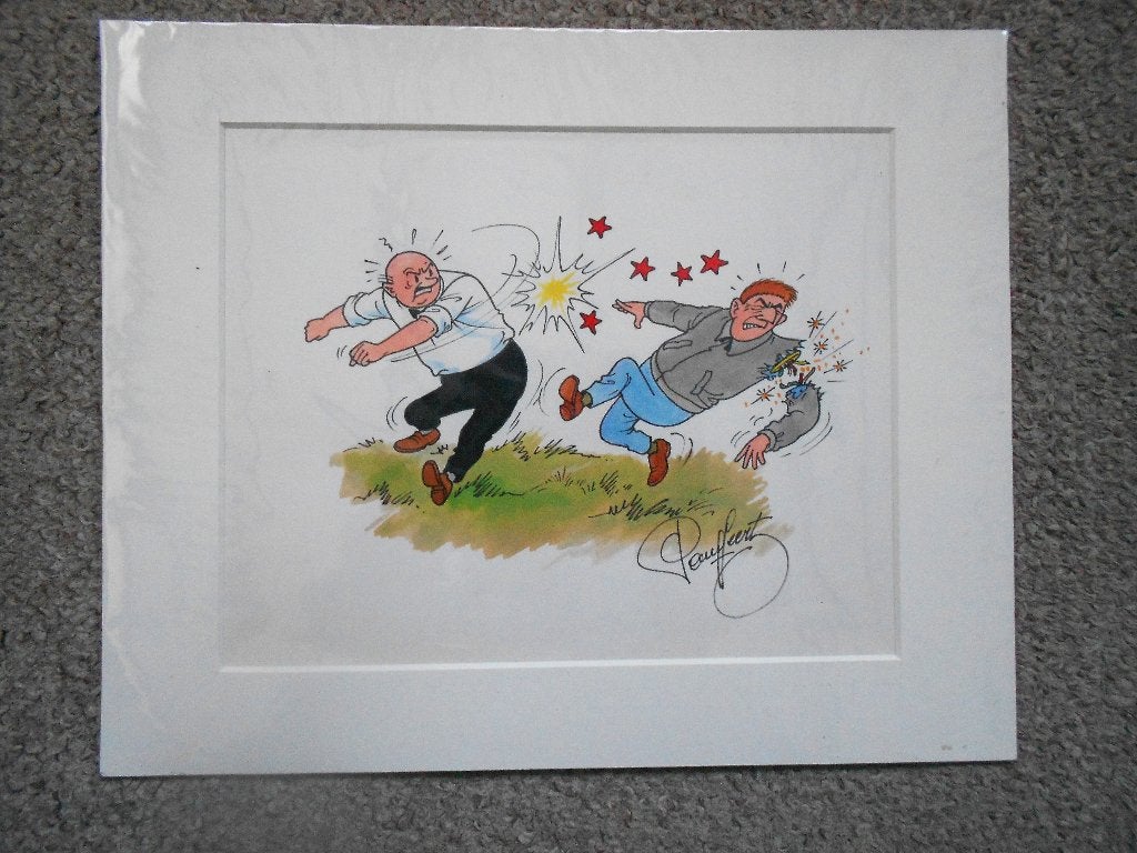 Suske en Wiske - Het Enge Eiland - originele tek Paul Geerts, Eén stripboek, Ophalen of Verzenden, Nieuw, Willy Vandersteen / Paul Geerts