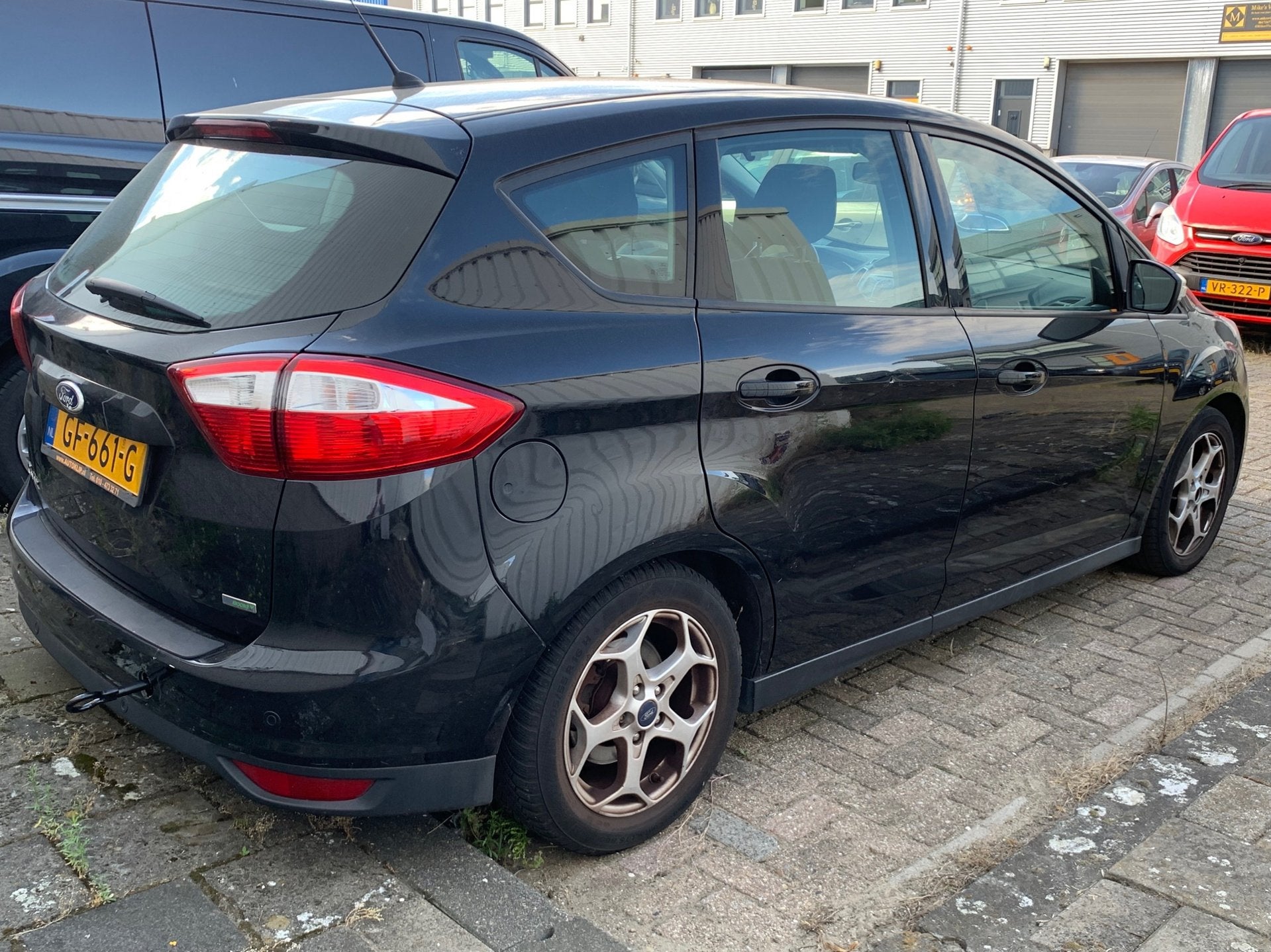 Ford C-Max 1.0 Edition|Motor Defect|Navigatie|Airco|EXPORT|, Auto's, Voorwielaandrijving, Zwart, Zwart, Origineel Nederlands