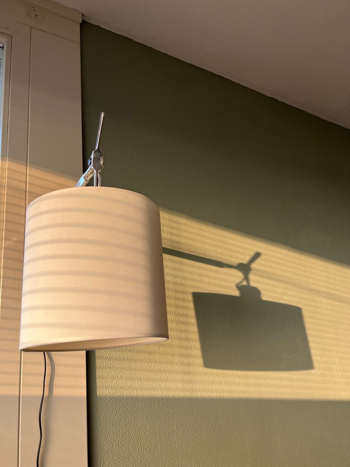 Artemide Tolomeo Parete Wandlamp met kap, Verzenden, E27 (groot), Zo goed als nieuw, Overige merken