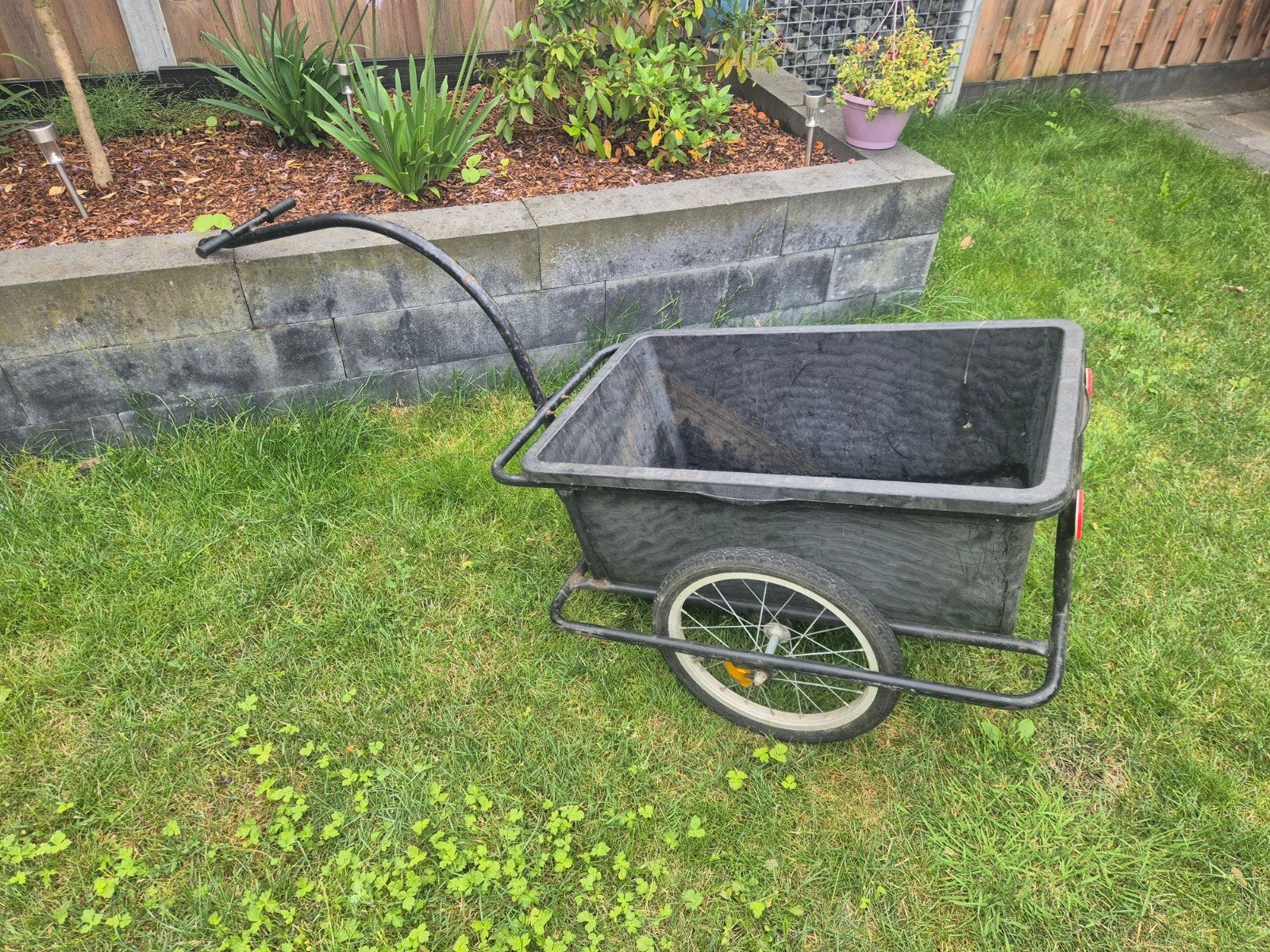 Fietskar met twee koppelingen, Ophalen, Gebruikt, Bagagekar, 40 tot 60 kg