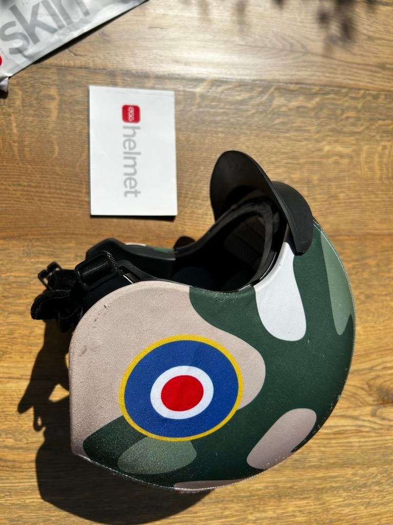 Egg Helmets helm M (52-56cm) met heel veel accessoires, Ophalen of Verzenden, Gebruikt, M, Jongen of Meisje