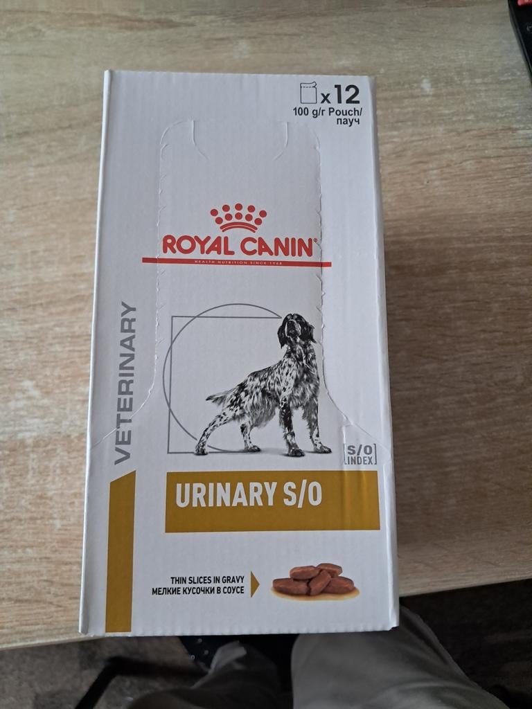 5 dozen royal canin urinary S/O natvoer a 12 zakjes, Dieren en Toebehoren, Ophalen, Hond
