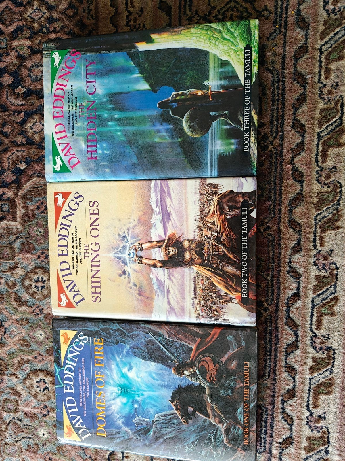 David Eddings - The Tamuli Trilogie (3 boeken), Boeken, Ophalen of Verzenden, Gelezen, David Eddings