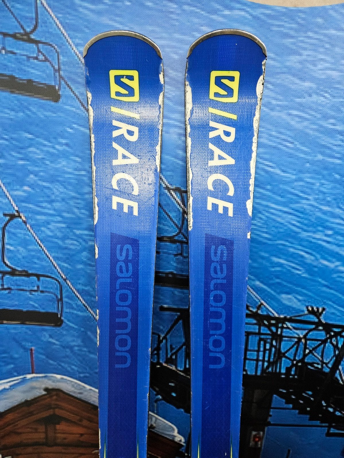 Salomon S/Race GS ski's 170 cm met bindingen, 160 tot 180 cm, Gebruikt, Carve, Skiën