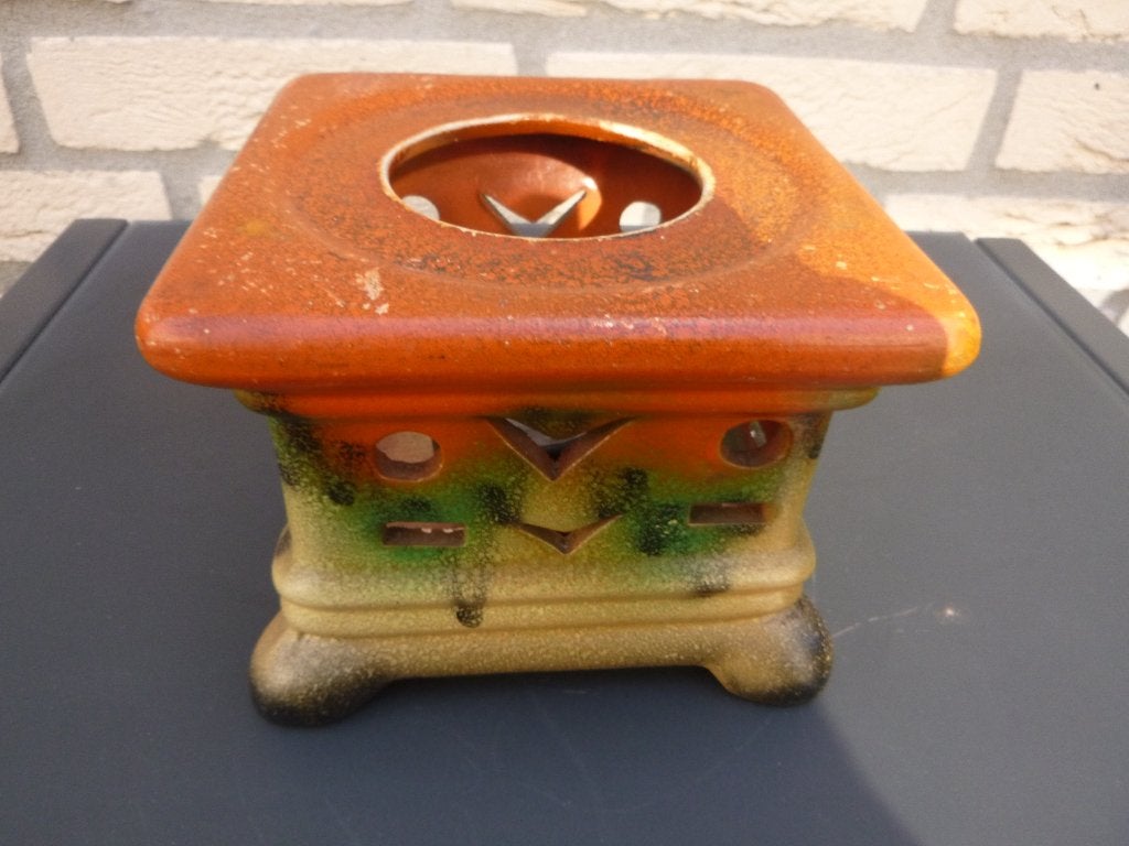 oud warmhoudplaatje van keramiek, Verzamelen, Retro, Ophalen of Verzenden, Overige typen