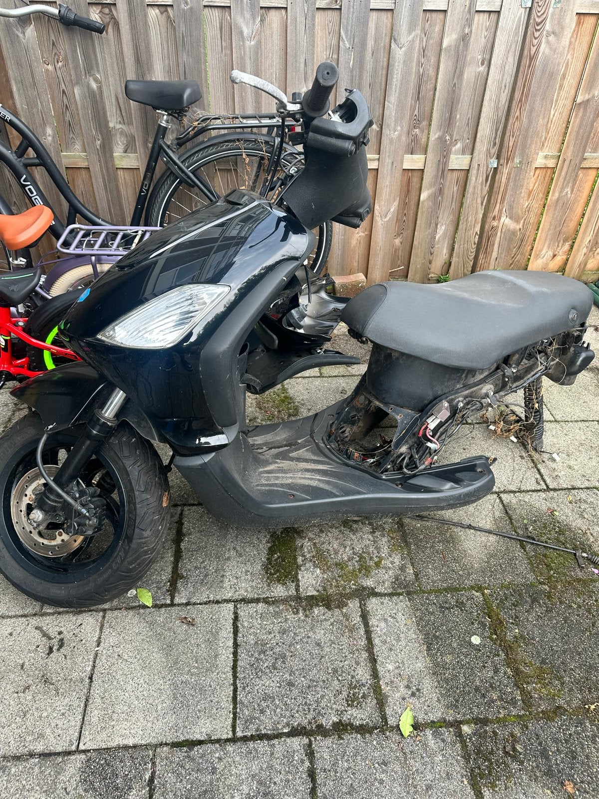 Piaggio fly frame bromkenteken, Ophalen, Gebruikt, Frame