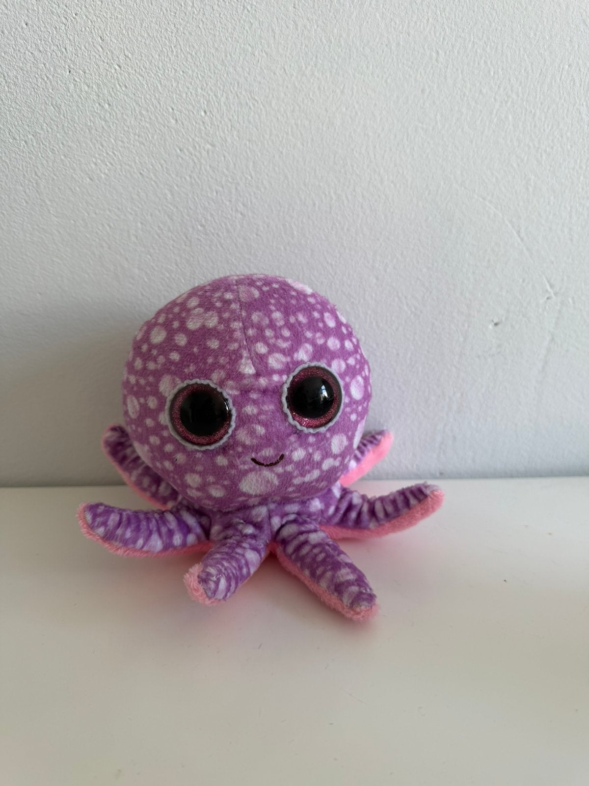 Ty beanie boo knuffel “Legs” 15cm, Paars, Overige karakters, Overige typen, Ophalen of Verzenden