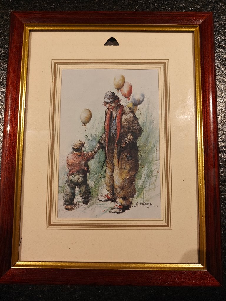 Schilderij buikema, Overige stijlen, Portret of Personen, Overige technieken, Ophalen