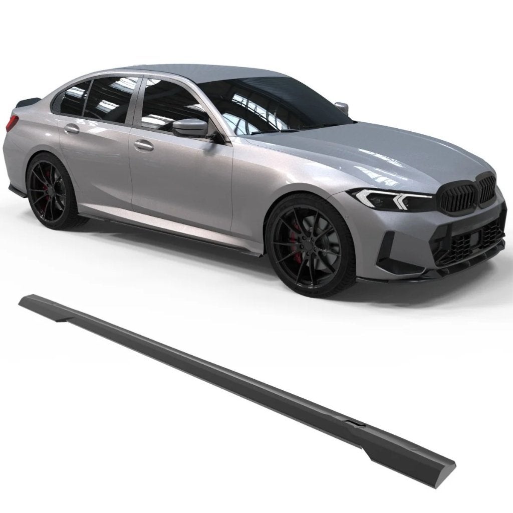 BMW G20 G21 LCI M-Pakket Sideskirts Hoogglans Zwart 2022+, Auto diversen, Ophalen of Verzenden