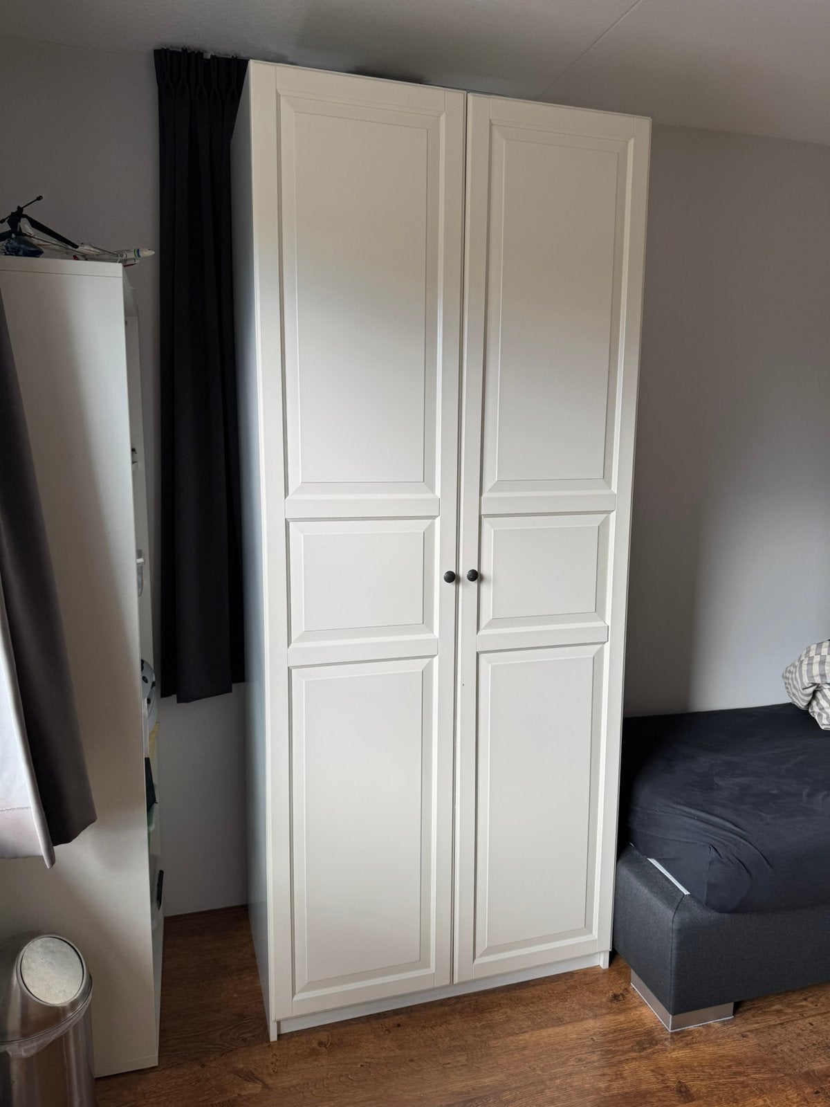 Ikea PAX kleding kast hemnes WIT: 100x58x236 cm, Ophalen, Met deur(en), Gebruikt, 100 tot 150 cm