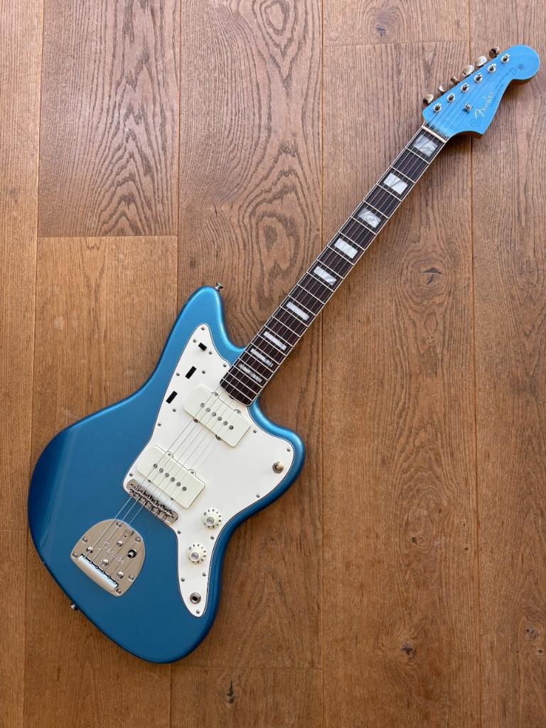 Fender American Vintage II 66 Jazzmaster Lake Placid Blue, Ophalen, Zo goed als nieuw, Solid body, Fender
