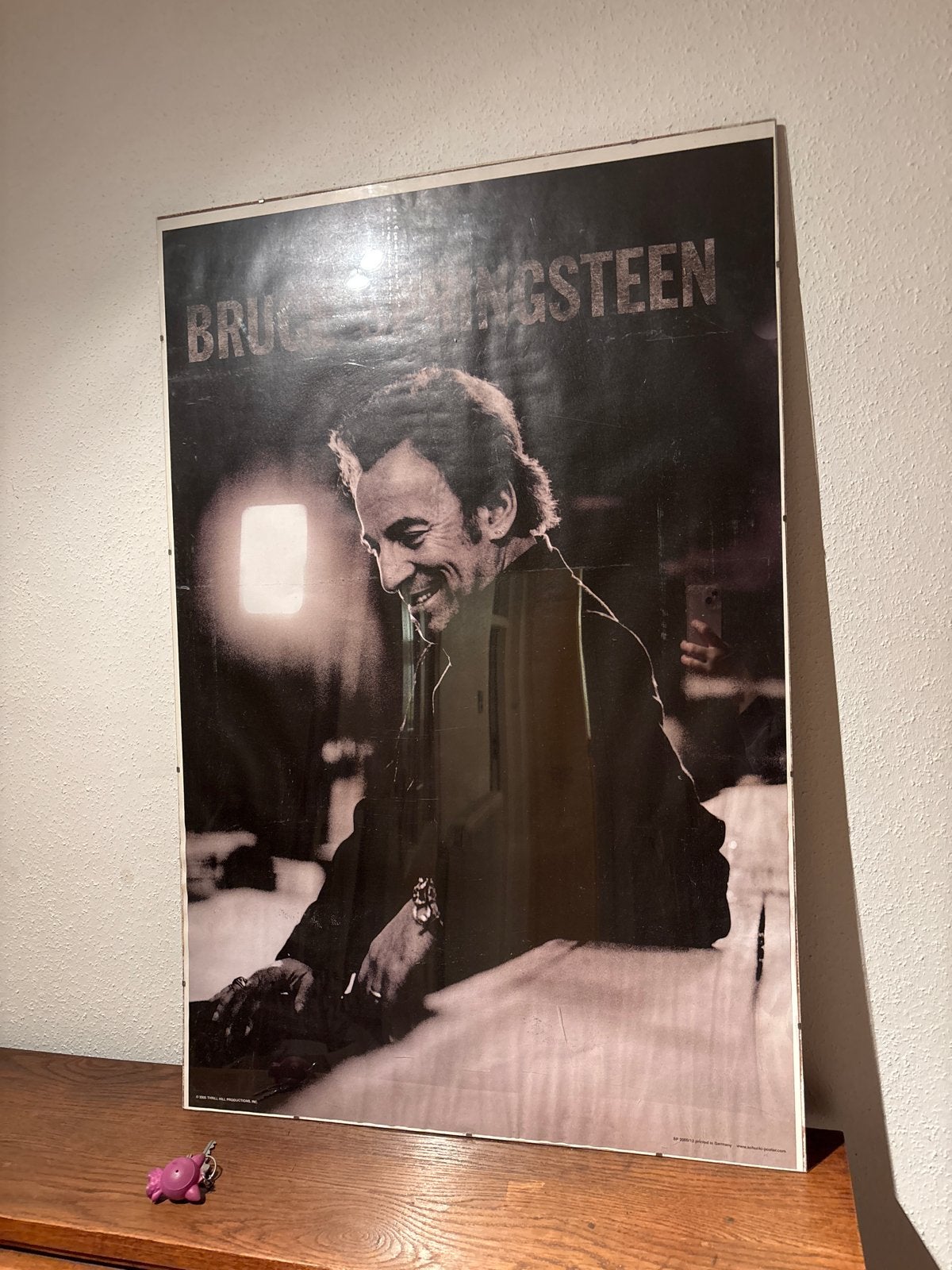 Ingelijste Bruce Springsteen poster, Ophalen, Met lijst, A1 t/m A3, Muziek