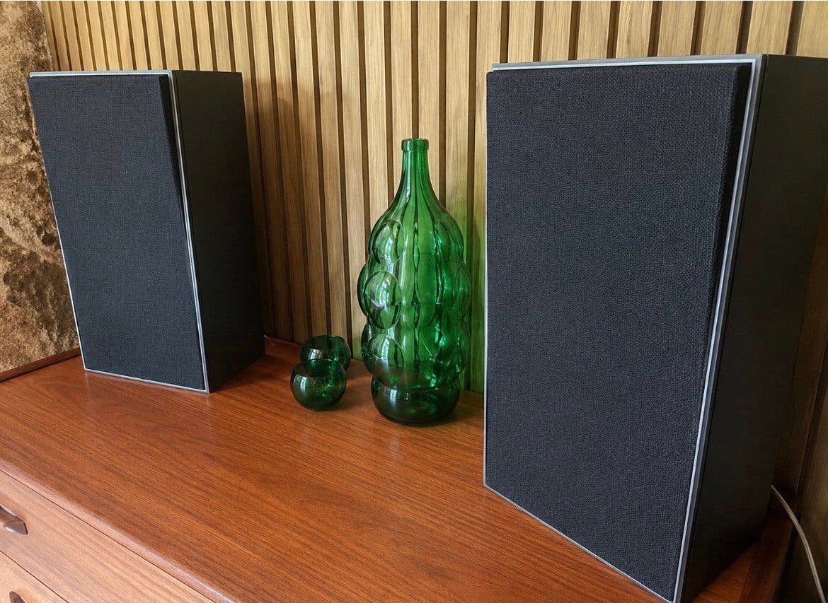 Bang & Olufsen Beovox S2200 - Zwart - Vers Gerefoamed, Ophalen, Stereo speakers, Zo goed als nieuw, Bang & Olufsen
