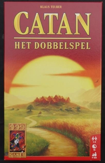 Catan: Het Dobbelspel - Reisspel, Een of twee spelers, Ophalen of Verzenden, Gebruikt, 999 games
