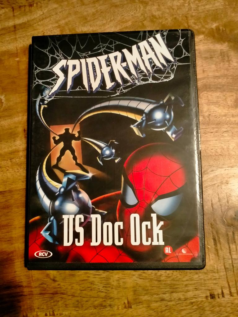 Spiderman VS Doc Ock tekenfilm dvd RCV superheld film, Alle leeftijden, Verzenden, Gebruikt, Overige soorten