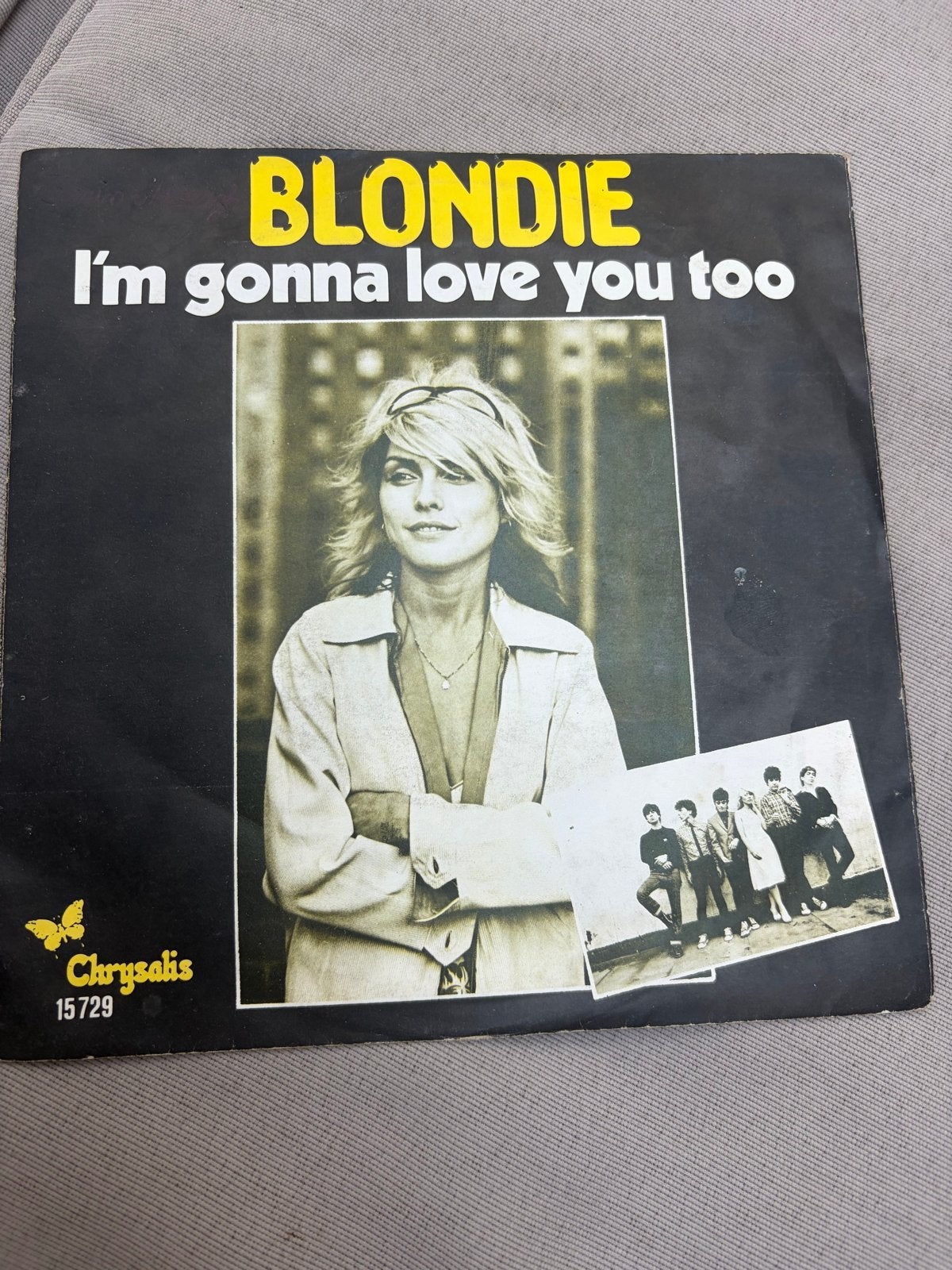 Blondie - I'm Gonna Love You Too - 7 inch vinyl single, Gebruikt, 7 inch, EP, Poprock