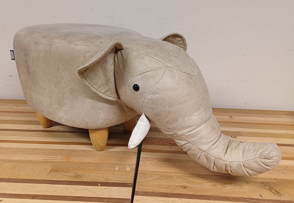 Feel Furniture – Kinder dierenstoel / poef / kruk – Olifant, Ophalen, Gebruikt, Overige typen