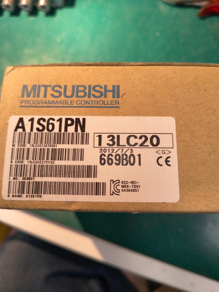 Mitsubishi A1S61PN PLC Voeding - Nieuw in doos, Ophalen of Verzenden, Nieuw