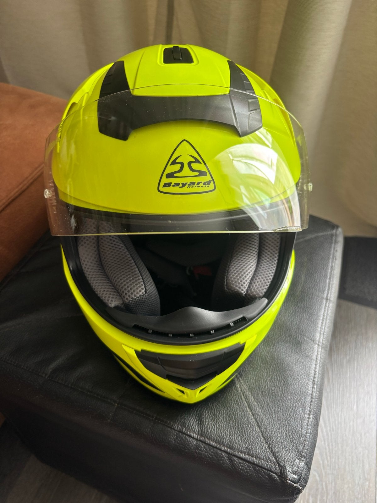 Bayard Integraalhelm - Maat S - Neon Geel, Integraalhelm, S, Dames, Tweedehands