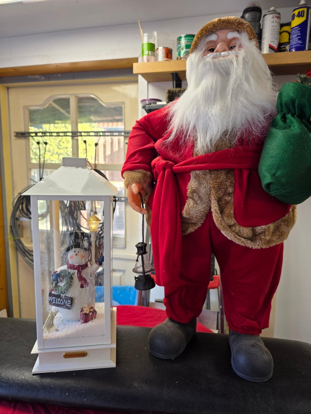 Kerstman en een lantaarn, Diversen, Ophalen, Nieuw