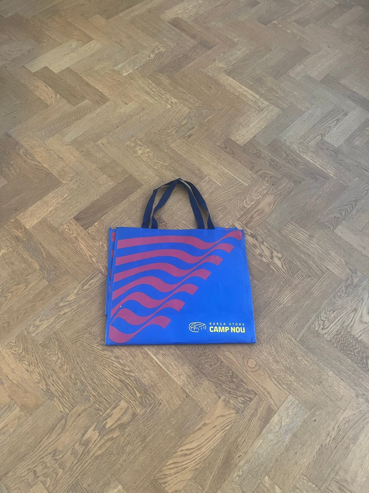 FC Barcelona Camp Nou Shopper Tas, Ophalen, Nieuw, Blauw, Shopper