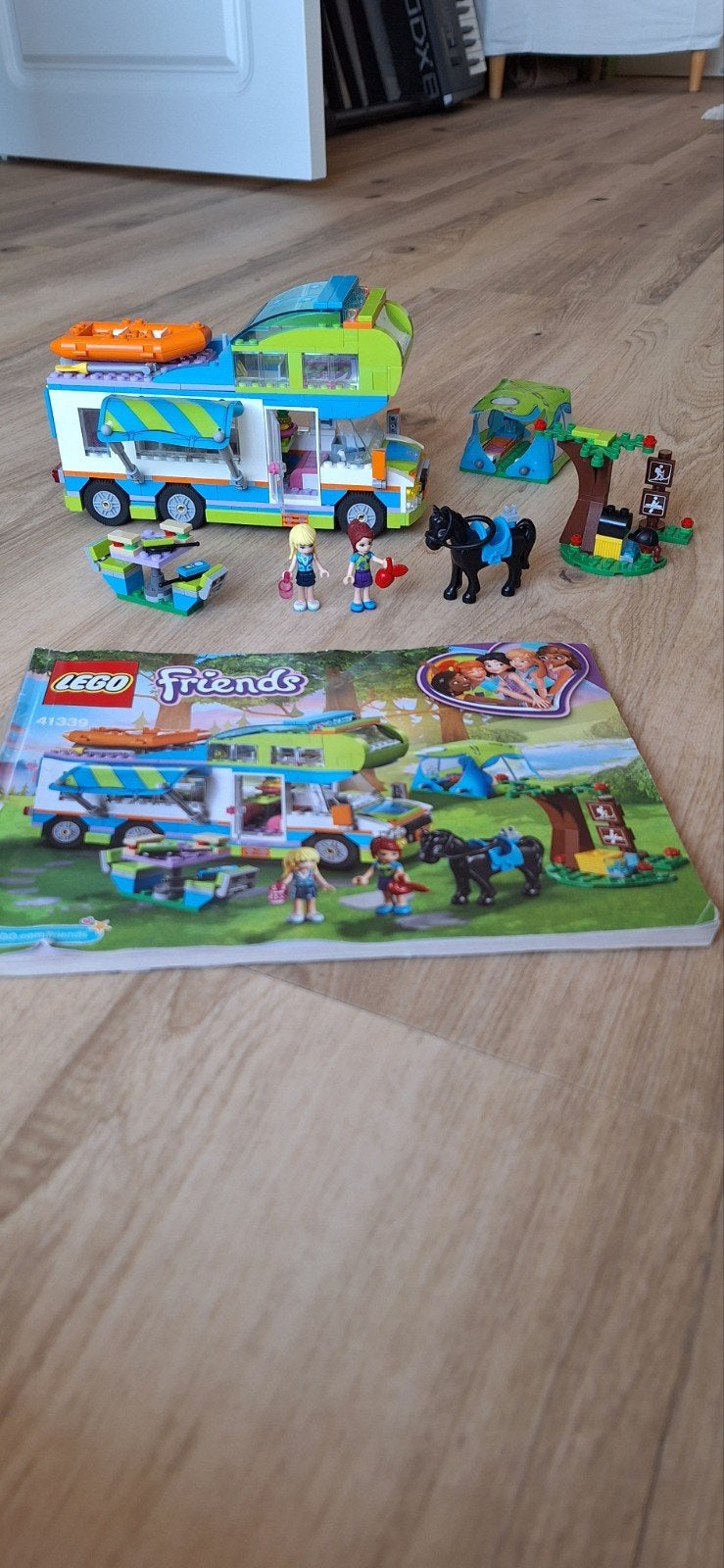 LEGO Friends Mia's Camper 41339 - Complete set + instructies, Compleet, Lego, Friends, Ophalen of Verzenden