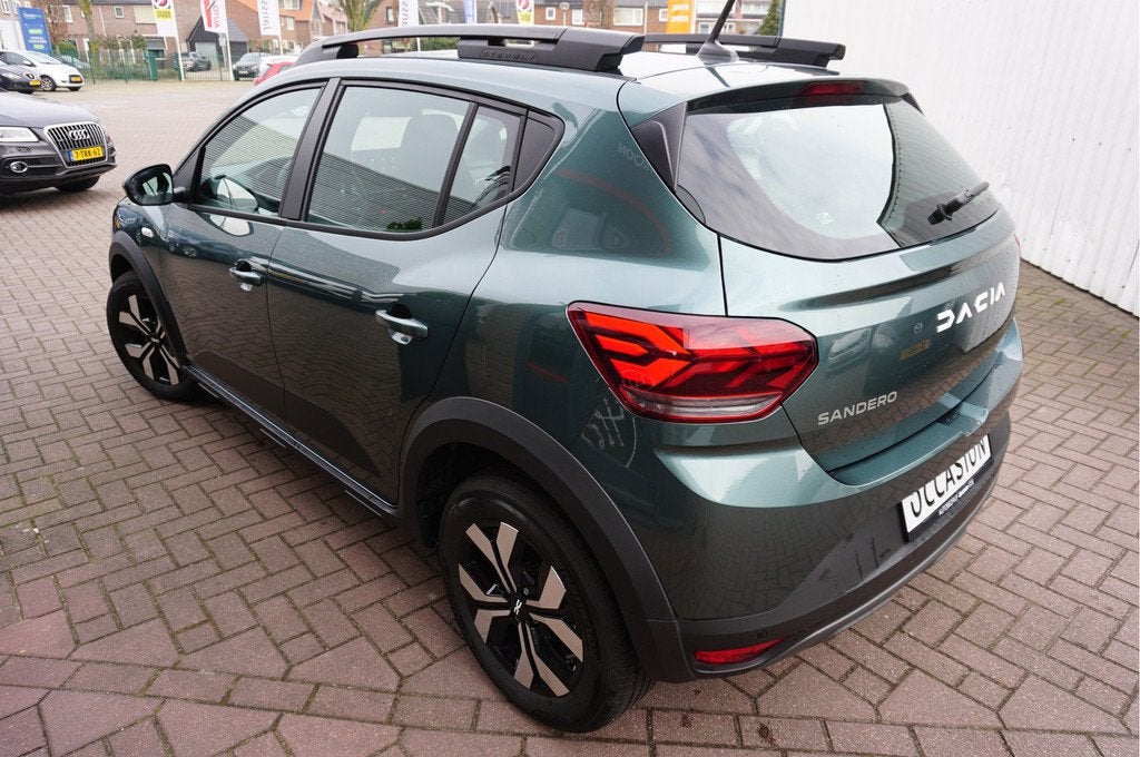 Dacia SANDERO Stepway 1.0 TCe 90 Expression Automaat, Auto's, Dacia, Stof, Grijs, 92 pk, 3 cilinders