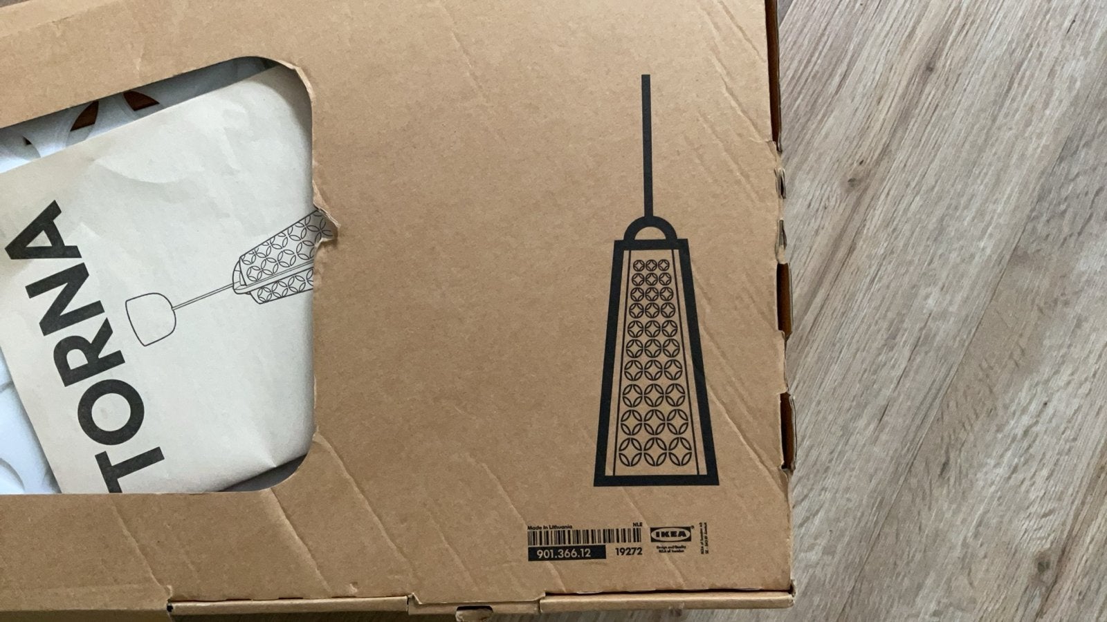 2 x IKEA Torna hanglamp - Nieuw in doos, Huis en Inrichting, Ophalen of Verzenden, Nieuw, Metaal, E27 (groot)