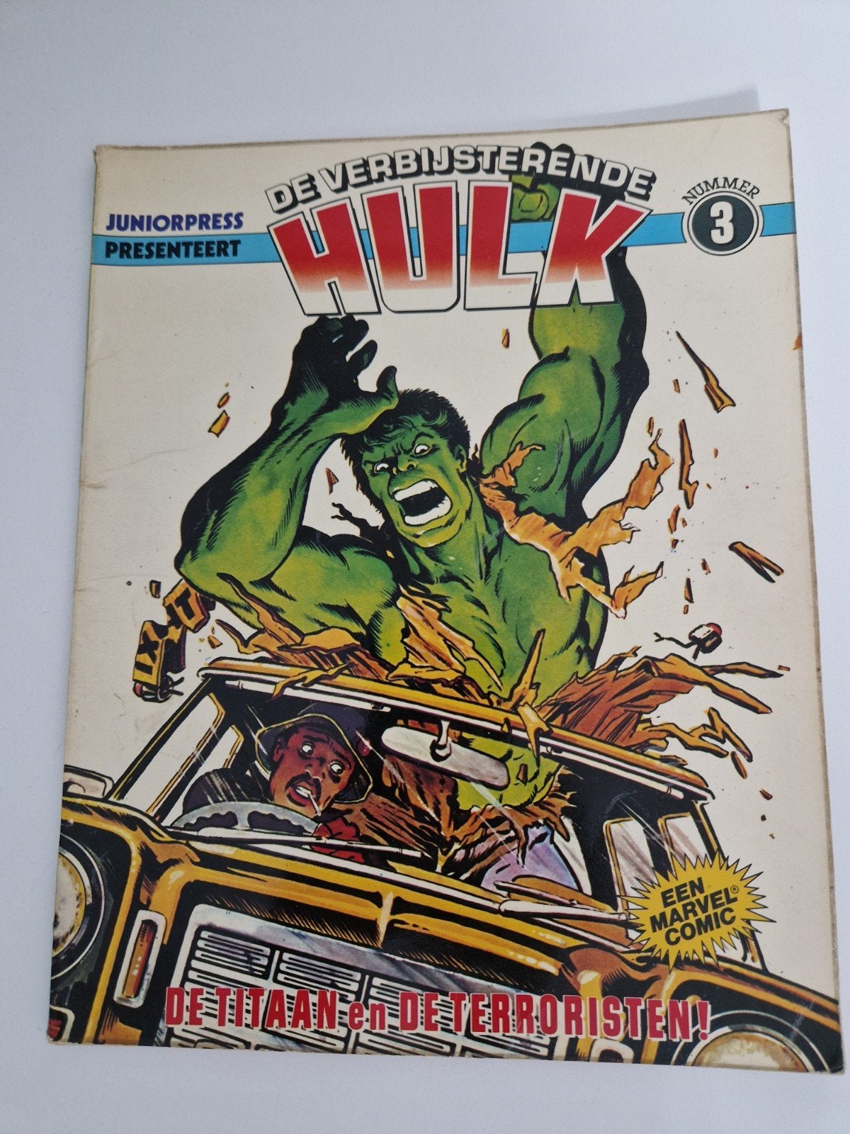 De Verbazingwekkende Hulk - Juniorpress - Nummer 3, Boeken, Ophalen of Verzenden