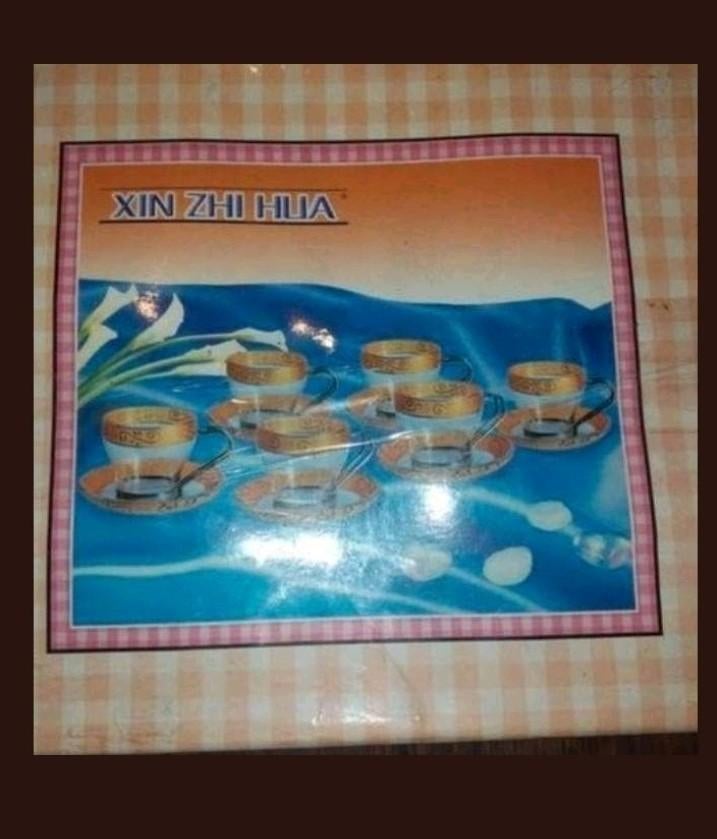 XIN ZHI HUA kopjes en schotels set, Ophalen of Verzenden