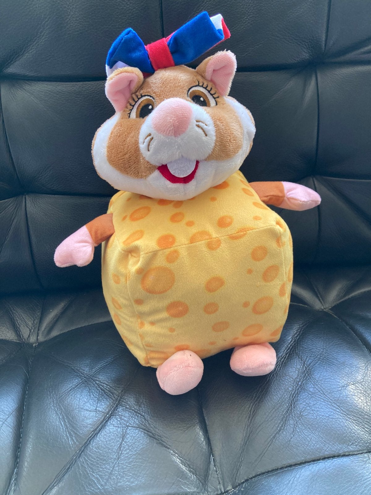Ah hamster stuk kaas, Kinderen en Baby's, Speelgoed | Knuffels en Pluche, Ophalen of Verzenden, Zo goed als nieuw, Overige typen