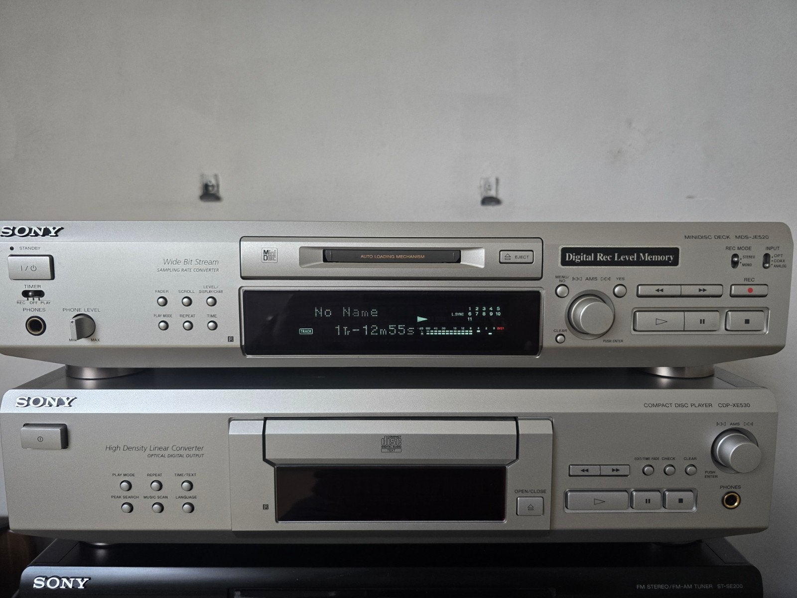 Sony Minidisc Speler Recorder, Ophalen of Verzenden, Minidisc-recorder