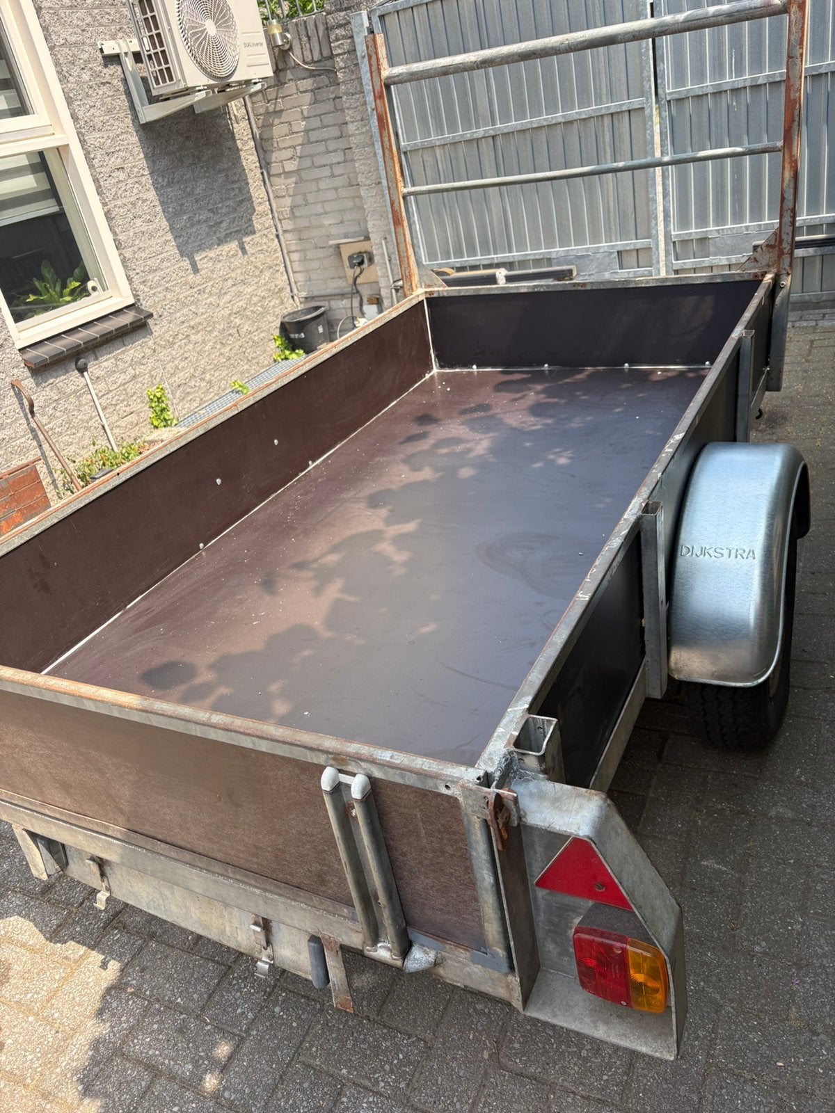 Aanhangwagen, Ophalen, Gebruikt
