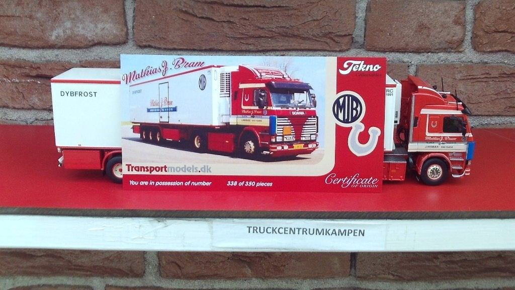 Tekno  Scania  143 - 450  van  J. Bram  Matthias., Ophalen of Verzenden, Nieuw, Bus of Vrachtwagen, Tekno