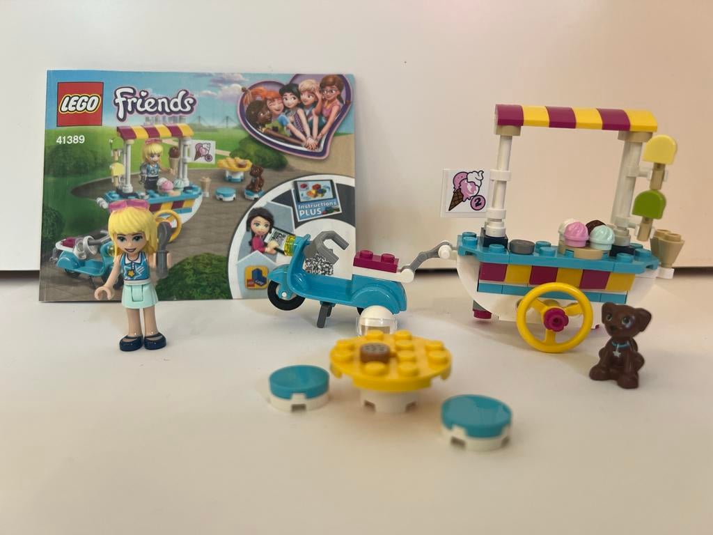 Lego Friends ijskar 41389, Kinderen en Baby's, Speelgoed | Duplo en Lego, Lego, Friends, Ophalen of Verzenden, Zo goed als nieuw