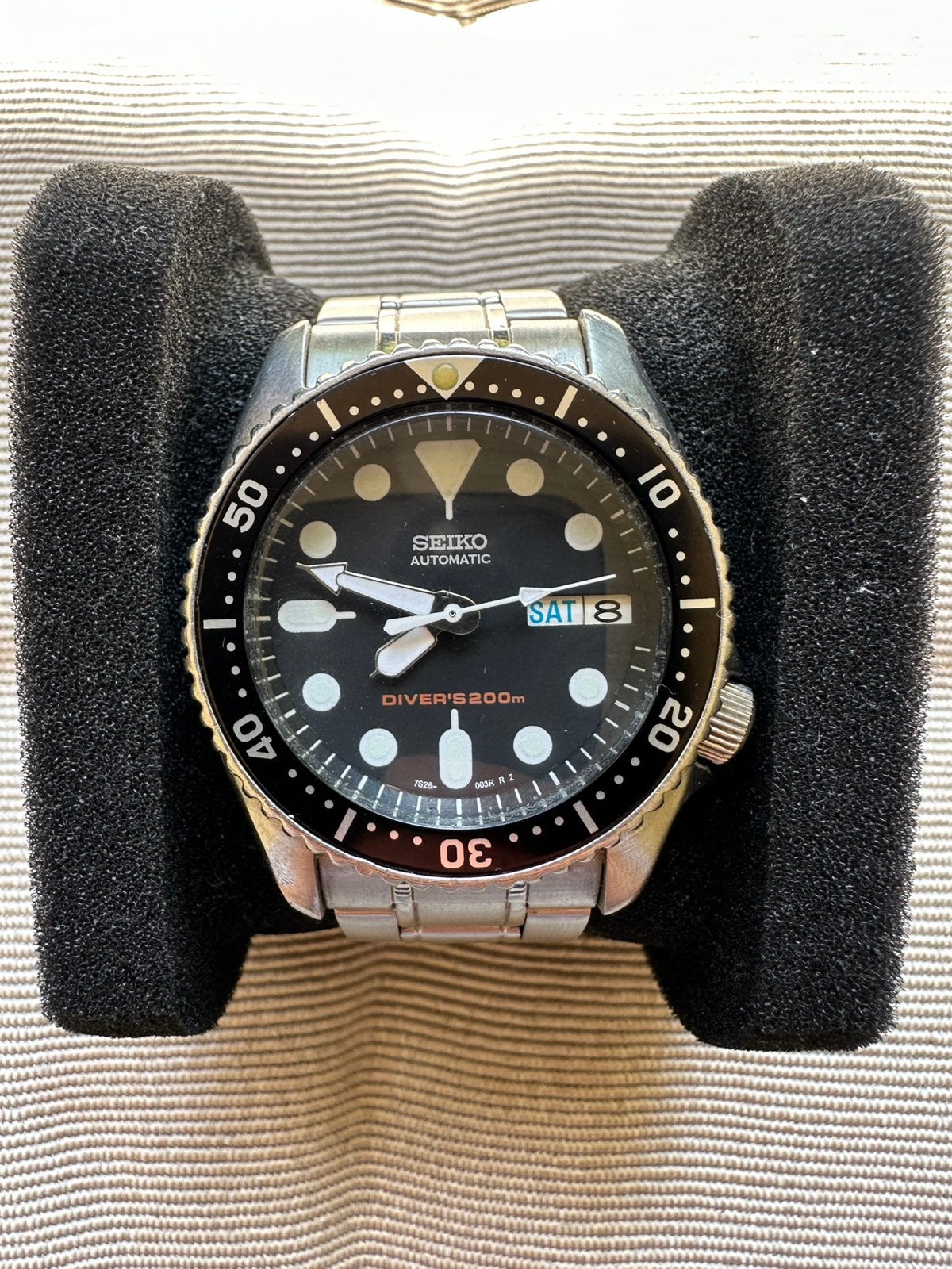 Seiko skx013, Ophalen of Verzenden, Staal, Polshorloge, Seiko