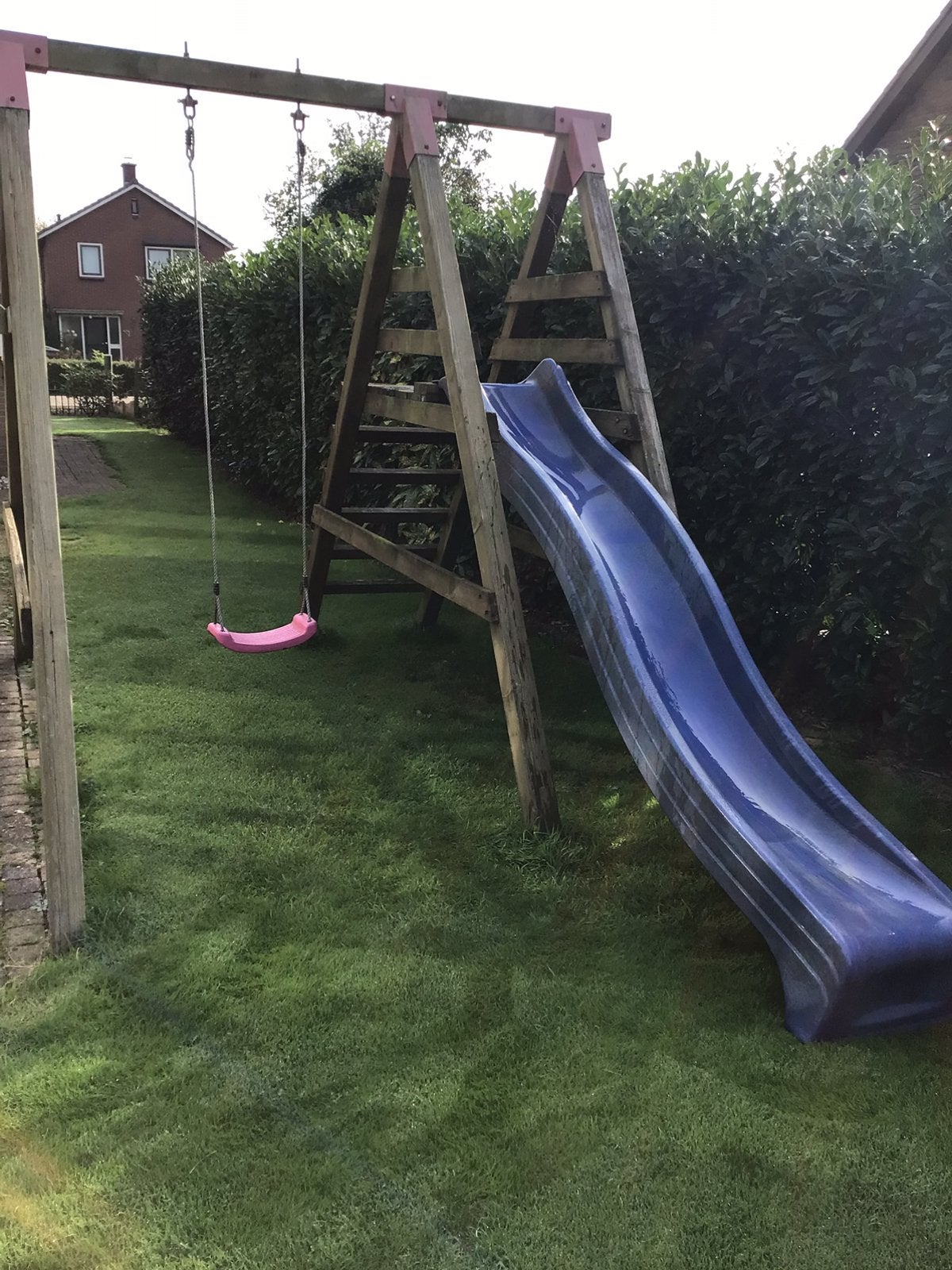Klimtoestel/ schommel/ glijbaan, Kinderen en Baby's, Ophalen, Gebruikt, Glijbaan
