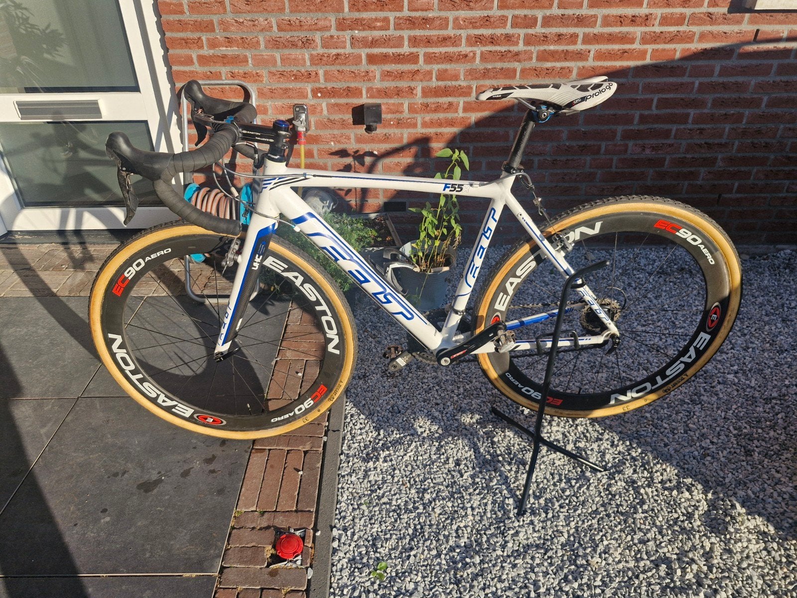 Felt F55X Cyclocross/Racefiets 52cm met extra wielen, Fietsen en Brommers, Fietsen | Racefietsen, 28 inch, Gebruikt, Velgrem, Aluminium