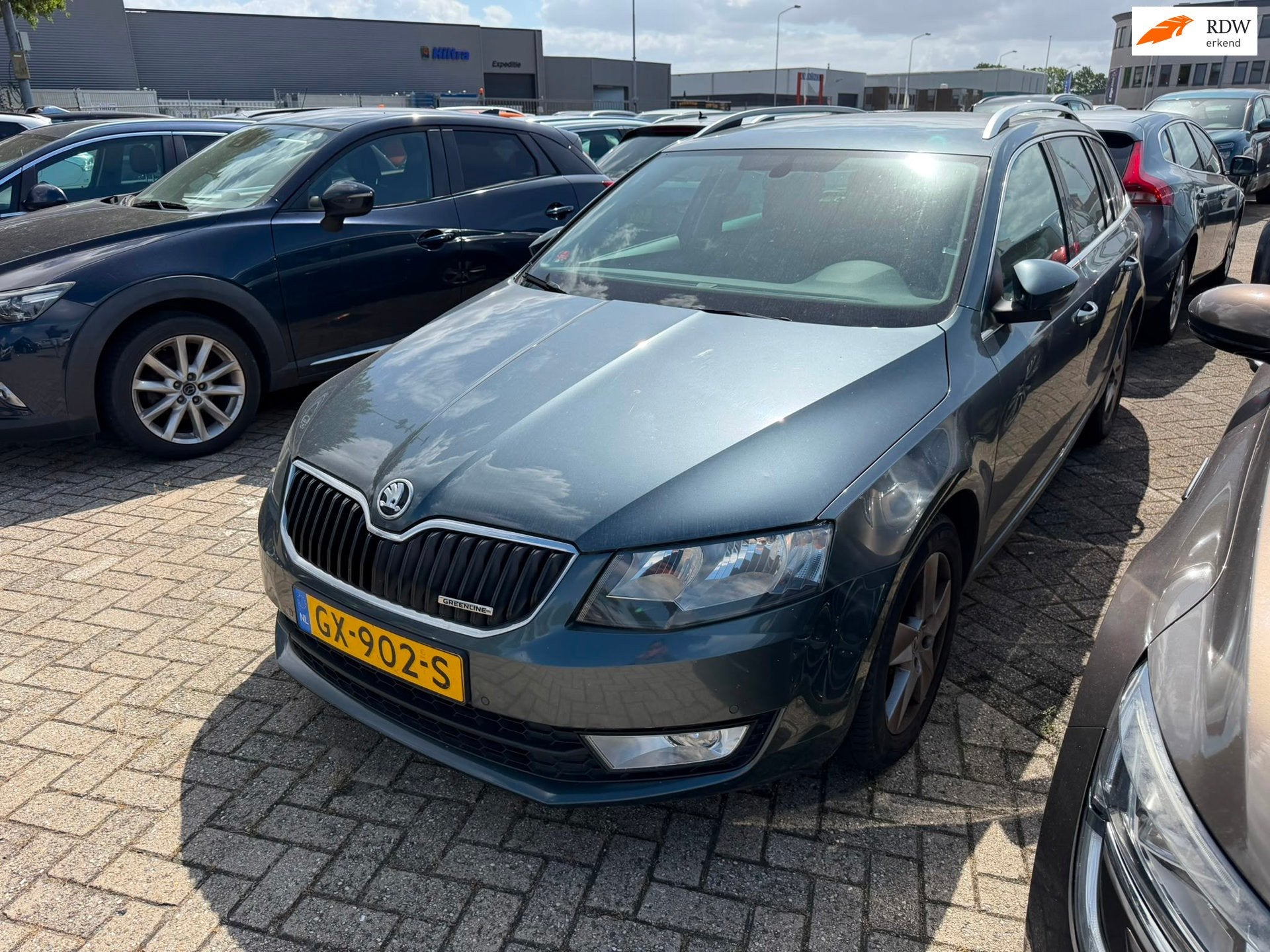 Skoda Octavia Combi 1.6 TDI Greenline, Auto's, Voorwielaandrijving, Euro 5, Gebruikt, 4 cilinders