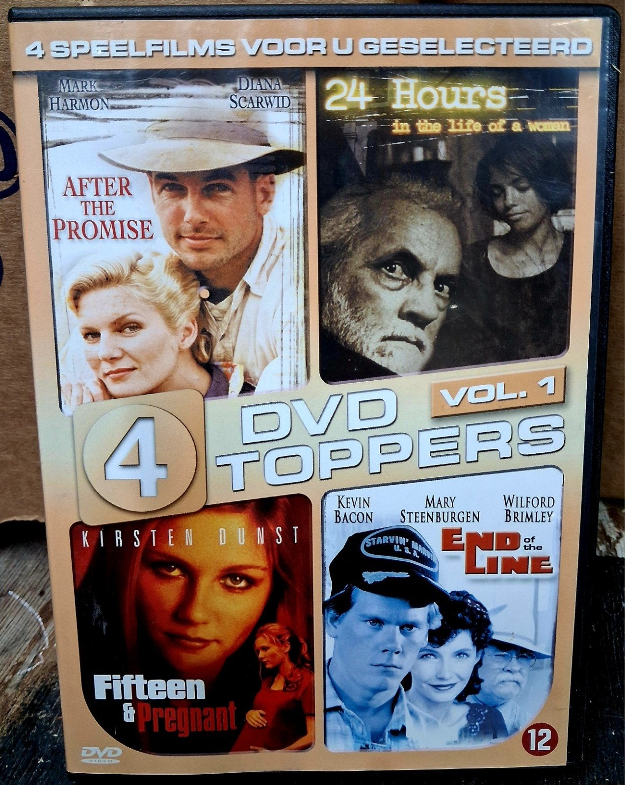 4 DVD Toppers, Gebruikt, Nederlands, Ophalen of Verzenden, Vanaf 12 jaar