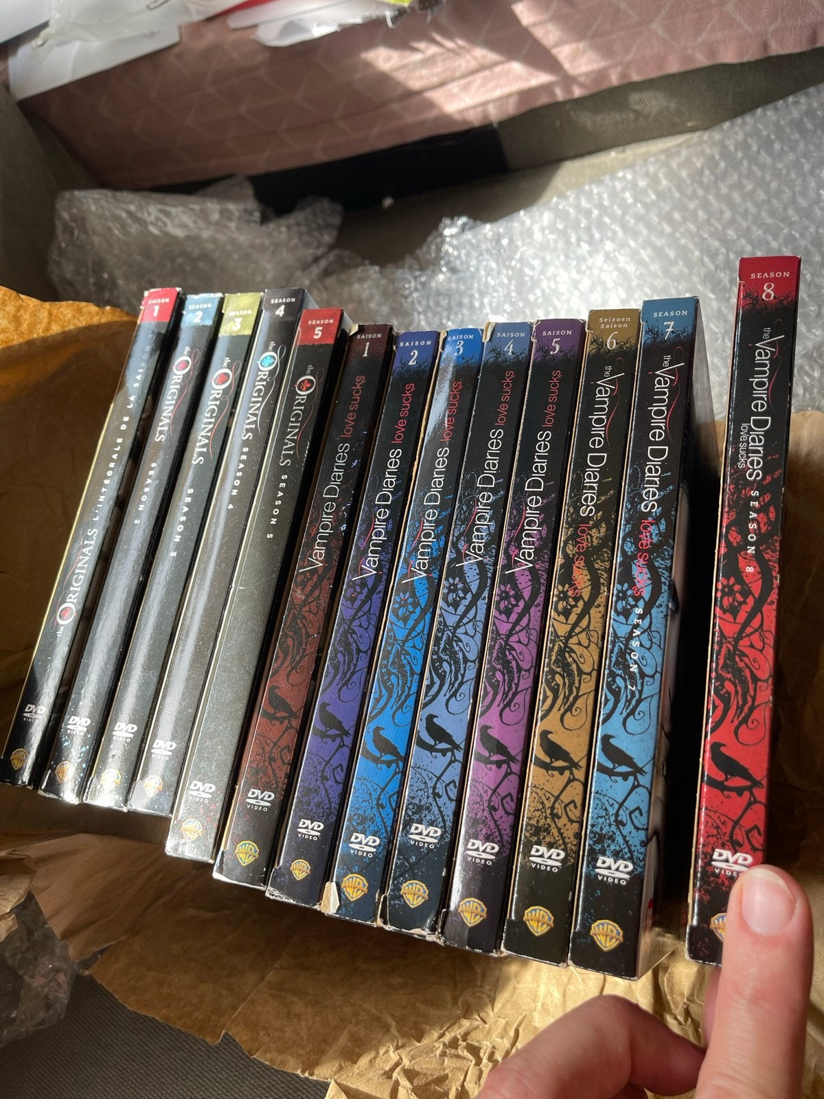 The Vampire Diaries & The Originals Complete Series DVD Boxs, Cd's en Dvd's, Dvd's | Tv en Series, Vanaf 16 jaar, Boxset, Drama