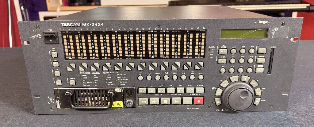 Tascam MX2424, Ophalen, Gebruikt, Audio