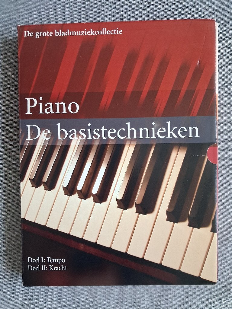 Piano - De basistechnieken, Klassiek, Les of Cursus, Ophalen of Verzenden, Zo goed als nieuw