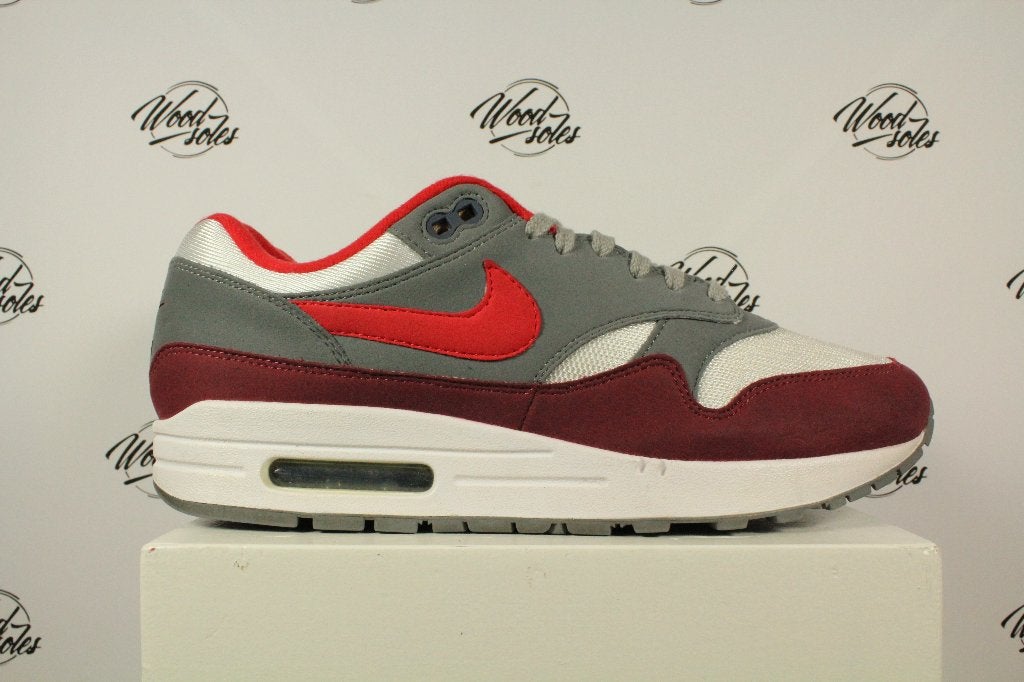 Nike Air Max 1 Red Cool Grey - 42, Overige kleuren, -, Verzenden, -
